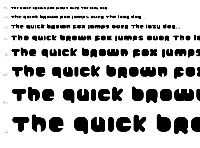 Johanneke font waterfall